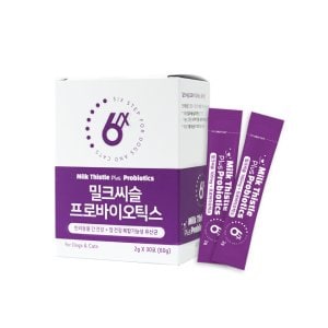  식스스텝 밀크씨슬 100mg+프로바이오틱스 유산균