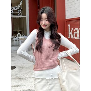 Douillet knit vest
