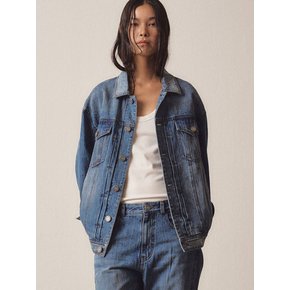 W Blue Washed Denim Jacket