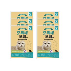 고양이 모래 라벤더향 4L x 6EA(24L) 18.6kg