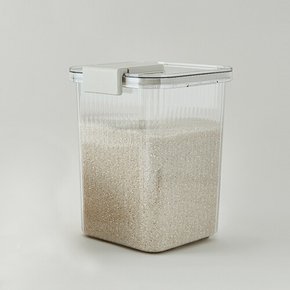 클리어 쌀통 10kg 잡곡통 밀폐 보관함 계량컵