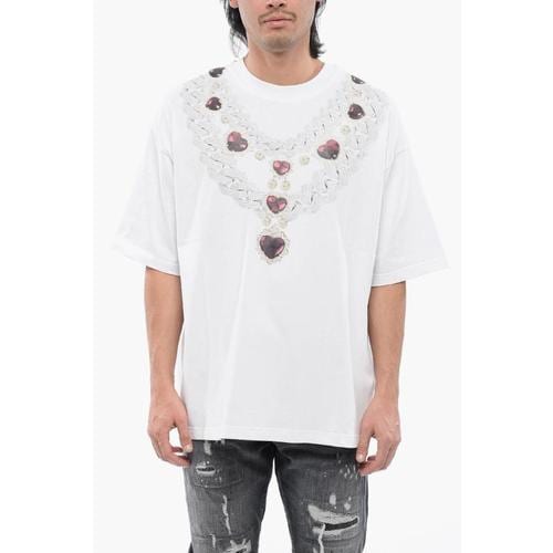 존 리치몬드 반팔 티셔츠 RMP24006TS White