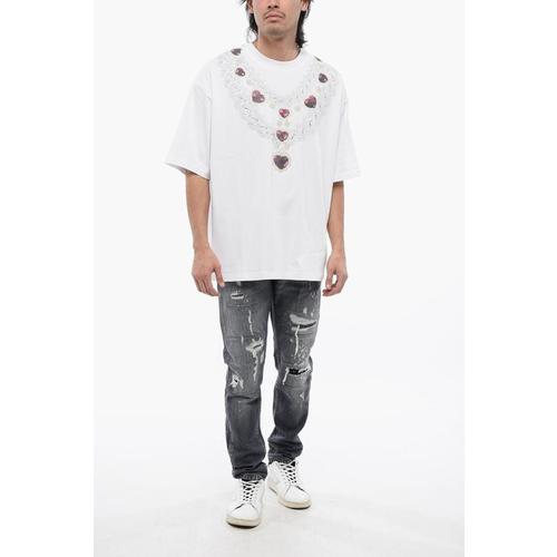 존 리치몬드 반팔 티셔츠 RMP24006TS White