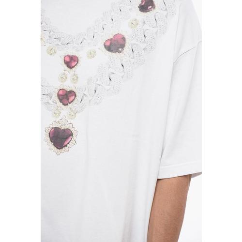 존 리치몬드 반팔 티셔츠 RMP24006TS White