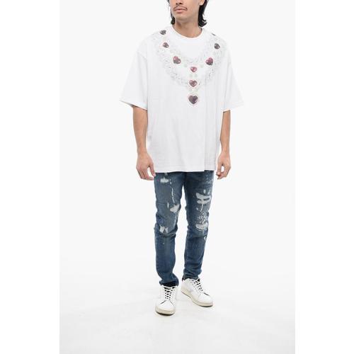 존 리치몬드 반팔 티셔츠 RMP24006TS White