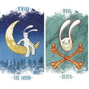 타로카드 라이더판 78매 Bix The Rabbit 빅스 타로 Tarot 일본어