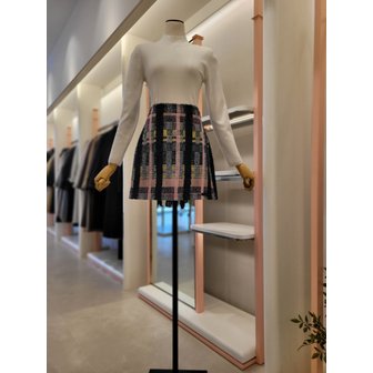 잇미샤 [여주점] 여성 멀티 트위드 미니 스커트(ITOCWSK110A)