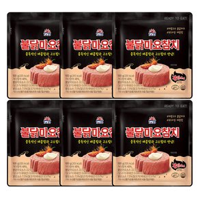 사조 불닭마요참치 100g(파우치) x 6개