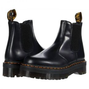 4482218 Dr. Martens 2976 Quad In Black Polished Smooth 75010334