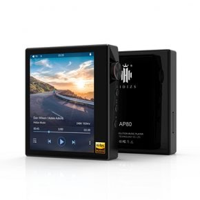 HIDIZS AP80 MP3 Hi-Fi Bluetooth 무손실 음악 플레이어, 전체 터치 스크린이있는 오디오