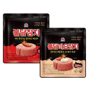 사조 불닭참치 100g(파우치) x 1개 + 불닭마요참치 100g(파우치) x 1개