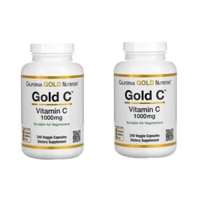 Gold C 비타민C 1000mg 베지 캡슐 240정[2set]