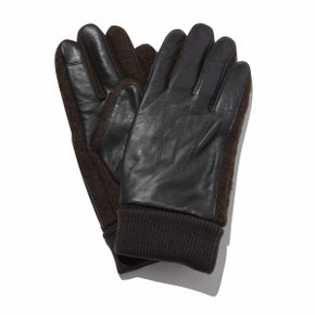 Brown Leather Gloves_CAHAX24511BRX