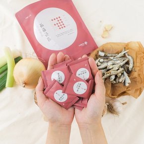 명품한알 코인육수 얼큰한맛 3팩