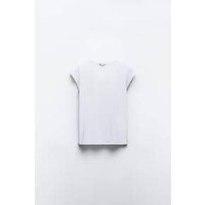 반팔 코튼 티셔츠 4174/158 WHITE