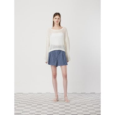 CC콜렉트 크로쉐 크롭 풀오버_C252KSK040