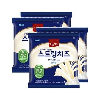 상하치즈 상하 스트링치즈 플레인맛 18g 10개입 4봉_P316669531