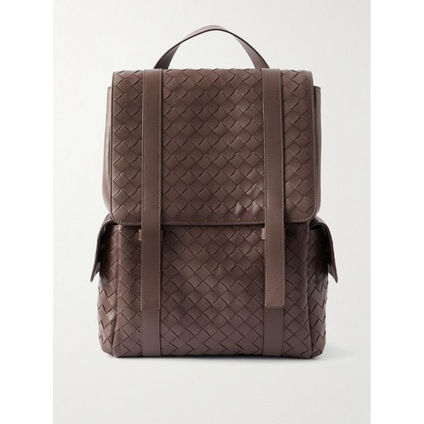 인트레치아토 가죽 백팩 46376663163014784