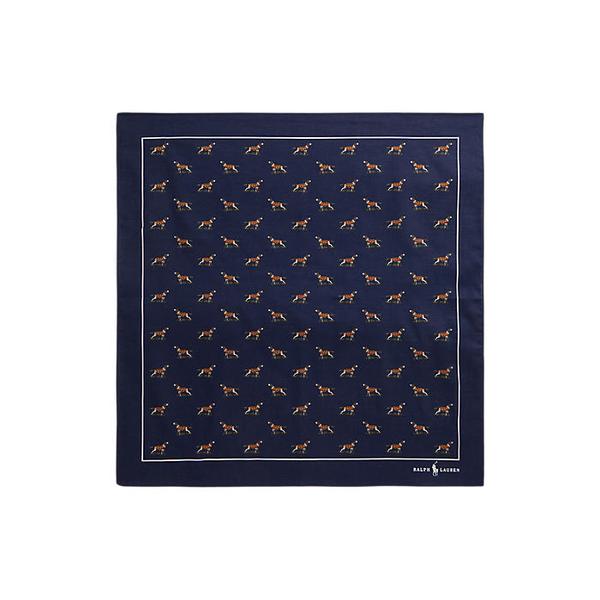 남성 도그 프린트 코튼 행커치프(MAPOPTW09120260410)