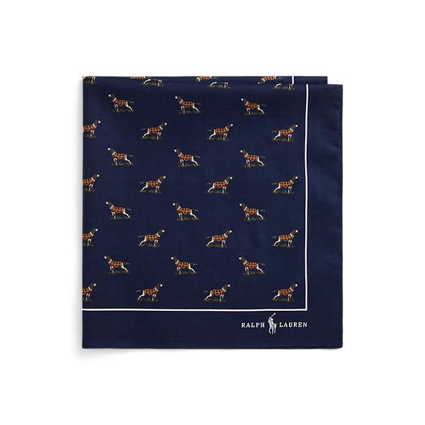 남성 도그 프린트 코튼 행커치프(MAPOPTW09120260410)