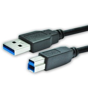 엠지솔루션 디옵텍 USB 3.0 A-B 프린터 케이블 3M 블랙 U3AB30