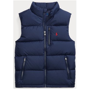 폴로 보이즈 Water Repellent 다운 패딩조끼 Navy