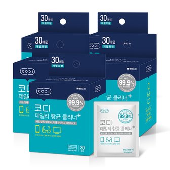 코디 코디 데일리 항균 다용도 클리너 30매입 X 5팩