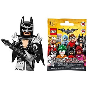  더 레고 배트맨 무비 미니 피규어 시리즈 Glam Metal Batman (그램 메탈 배트맨) [71017-2]