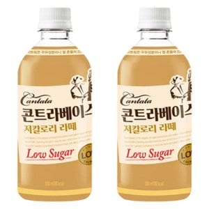  [칸타타] 콘트라베이스 콜드브루 저칼로리 라떼 500ml x 6PET