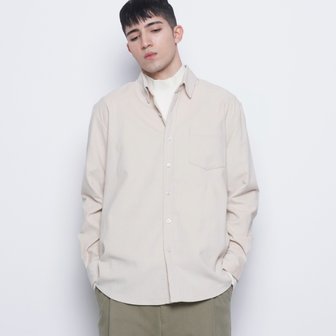 에이본 M201 coduroy over shirts ivory