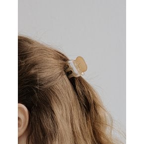 HTY010 Beige mini hair clip