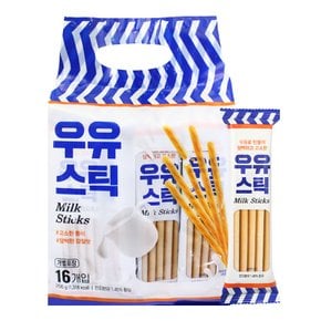 키즈웰 우유스틱 과자 256g