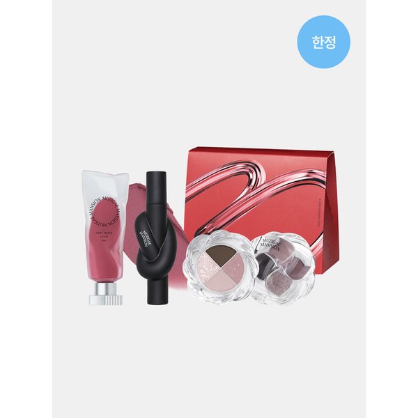 [단독][SET]무지개맨션 립 2종+아이섀도우 럭키박스