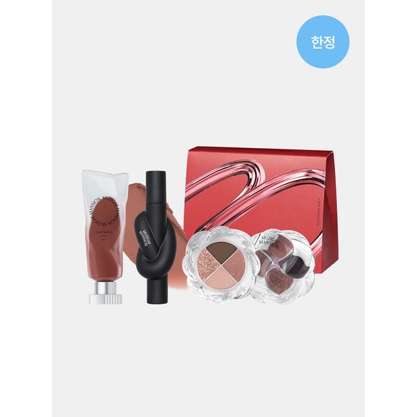 [단독][SET]무지개맨션 립 2종+아이섀도우 럭키박스