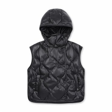 엘로드 WAVE QUILTING DOWN VEST _NLVAW23702BKX