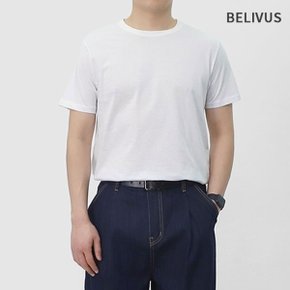 남성 빅사이즈 일반핏 30수 면 반팔티 WS194