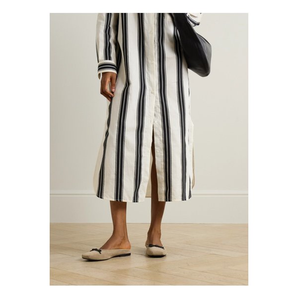 브루넬로쿠치넬리 모닐리 비즈 장식 스웨이드 슬리퍼 1647597342374122