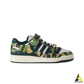 아디다스 ADIDAS x 베이프 포럼 84 로우 그린 카모 BAPE Forum Low Green Camo 116255127