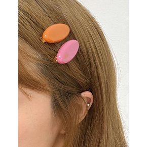 트로피칼 피넛 헤어클립 Tropical Peanut Hair Clip (4 colors)