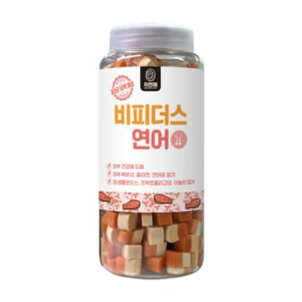 자연애 보틀 간식 유산균 트릿 연어(장+피부) 450g