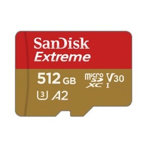 마이크로SD카드 익스트림 512GB QXAV 190MB/s