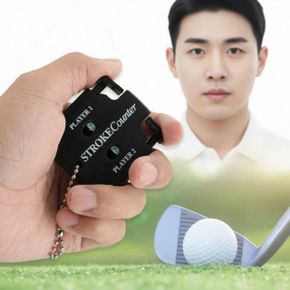 계수기 휴대용 기록기 핸디 카운터 55x50mm 타수 스코어 골프 2인용
