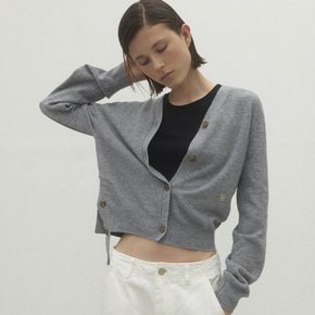 (CD-2138)ESSENTIAL LON V-NECK KNIT CARDIGAN