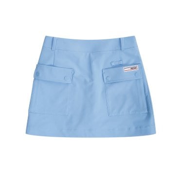 MARTINE GOLF [정상가 298000원]여성 빅포켓 스커트 블루 (QW0DCU10243)