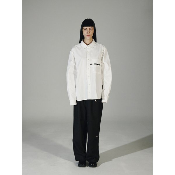 OFF-WHITE COTTON TAPPED SHIRT