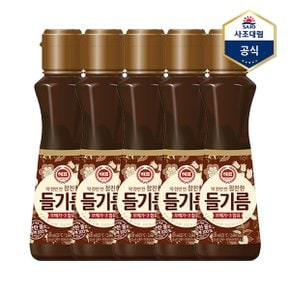 [멸치쇼핑] [사조] 해표 참진한 들기름 320ml X 5병 /들깨기름