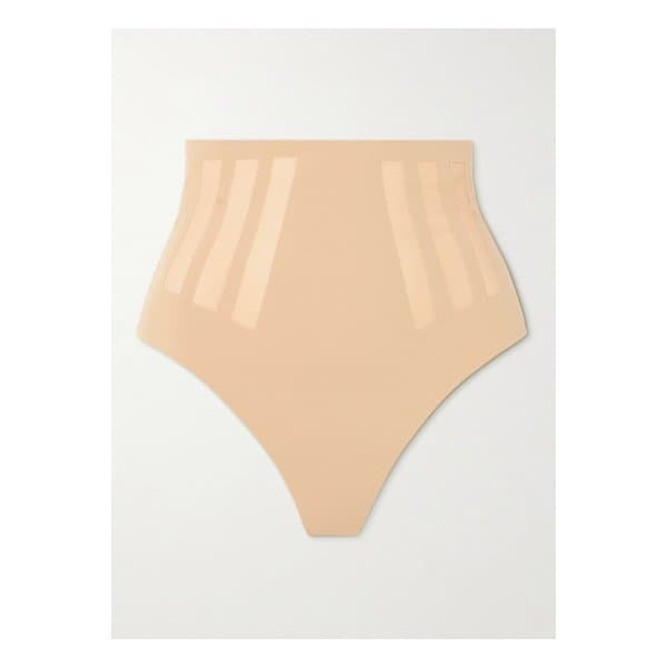 럭스 컨트롤 스트레치 메시 트리밍 테크 저지 텅 팬티 뉴트럴 1647597321988499