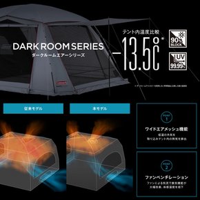 콜맨(Coleman) 텐트 터프 터프 돔 에어240+헥사셋트 3~4인용