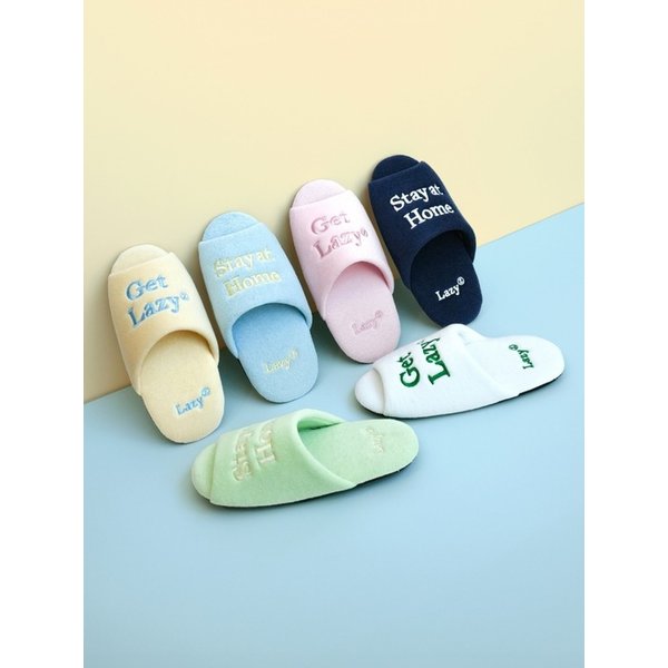 [NEW핑크출시] Stay Open Toe Room Shoes 6color