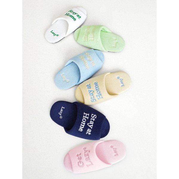 [NEW핑크출시] Stay Open Toe Room Shoes 6color